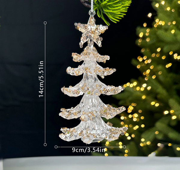 Transparent Christmas Tree Ornament - Tree - Image 2