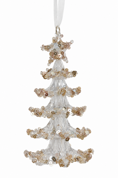 Transparent Christmas Tree Ornament - Tree