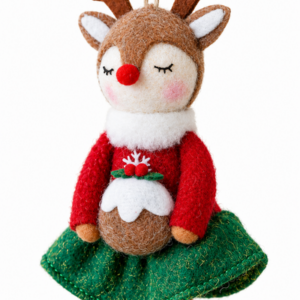 Doe Christmas Tree Ornament