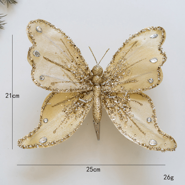 Large Butterfly Décor - Gold - Image 3